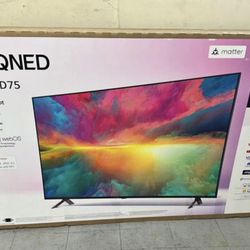 75” Lg Smart 4K Qned HDR Tv