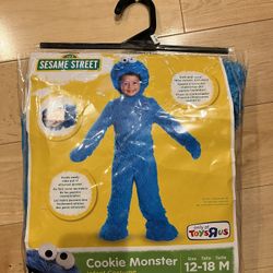 Cookie Monster Costume 12-18M