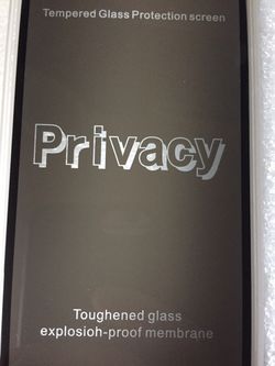 iPhone 6/7/8 Privacy Temper Glass/screen