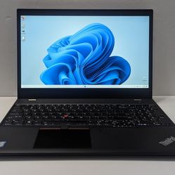 15.6" Lenovo ThinkPad P52s Laptop Window 11 Office