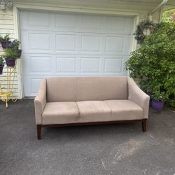 Beige Cloth Couch Free Delivery 