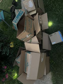Free - cardboard Boxes 10-20
