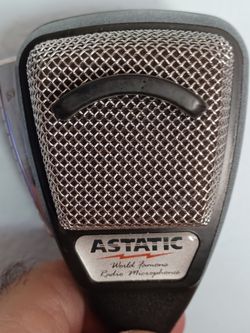 #1582, ASTATIC 636L microphone