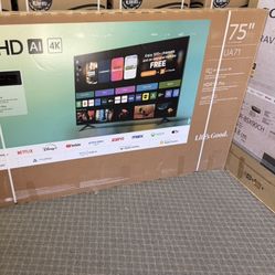 75 Tv Lg $55 Down On Financing Six Month Warranty  75 Lg Tv Smart 4k HDTV