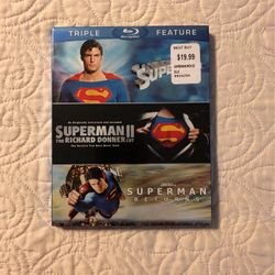 Blu-ray - Superman 1/2/3