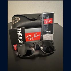 Rayban Justin Sunglasses New In Box