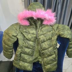 Arizona JEAN CO Military Jacket Camouflage Military Green 💚 Coat Parka 