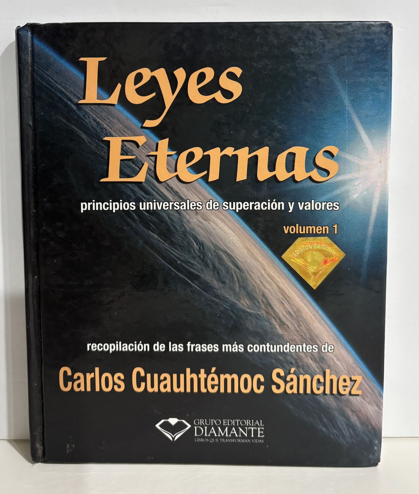 Leyes Eternas Volumen 1 by Carlos Cuauhtemoc Sanchez Spanish Book Hardcover 1998