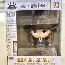Funko Minis #93 Harry Potter Hermione Granger (Sorting Hat) NEW