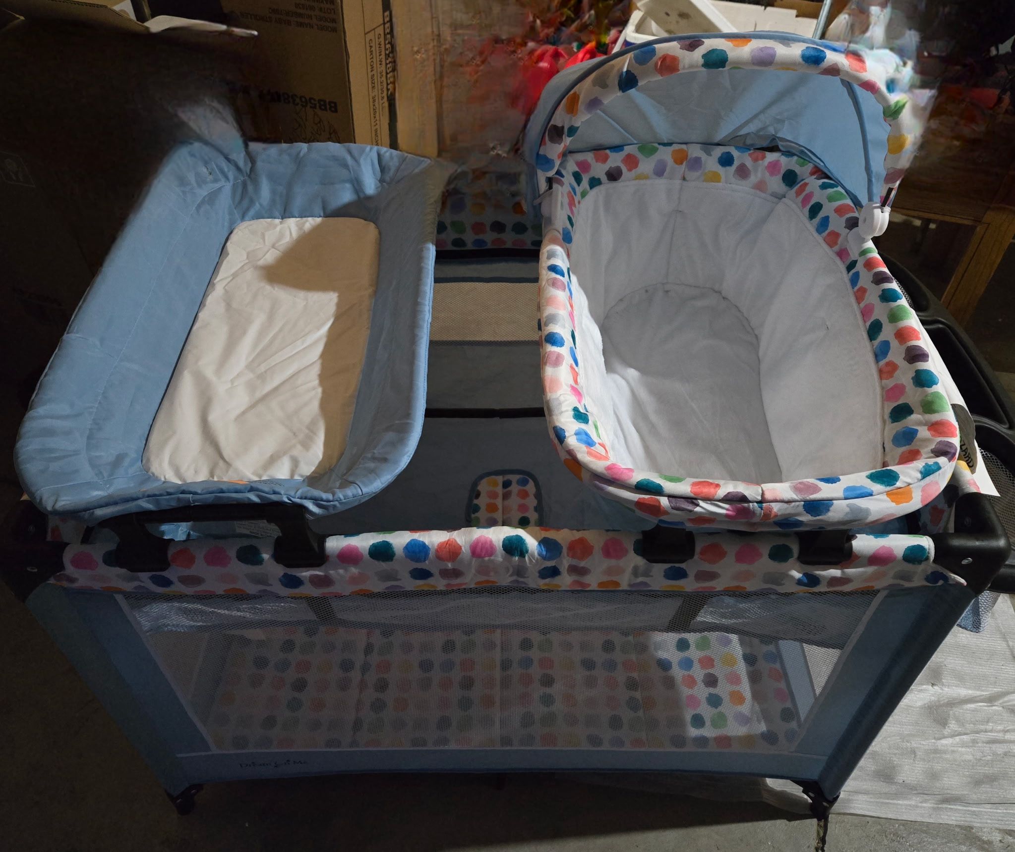 Baby Play yard With Bassinet