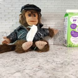 Motorcycle Monkey With Tail 
