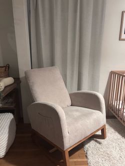 Neutral Rocking Chair