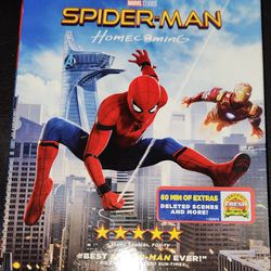 Spiderman Homecoming Blu-ray+ Dvd+ Digital 