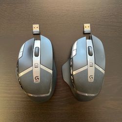 Logitech G602 Wireless Optical Gaming Mouse| Lot of 2