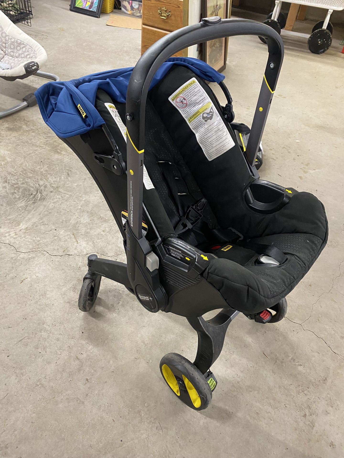 Used Doona Stroller Car seat Combo