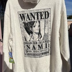 Vans x One Piece Oatmeal Fleece Hoodie