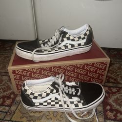 Old Skool Checkerboard Vans