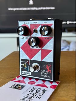 New Maestro Arcas Compressor and Sustainer Guitar Pedal