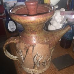 Vintage Stone Mountain Hand Thrown Pitcher
