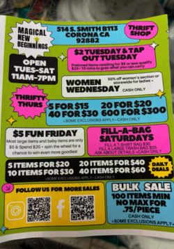 $$$DAILY DEALS$$$$
