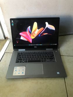 Dell Inspiron 15 7000 2-in-1 Touchscreen i5 Processor 256gb SSD 8gb Ram Come With Charger window 11 good Condition