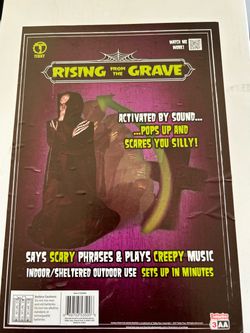Tekky Rising From the Grave Halloween Decoration