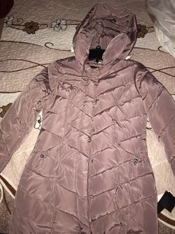 Steve Madden puffer jacket (size medium )(dust pink )
