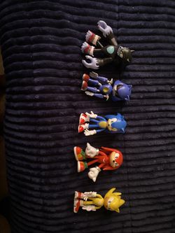 Sonic Hedgehog Action Figures