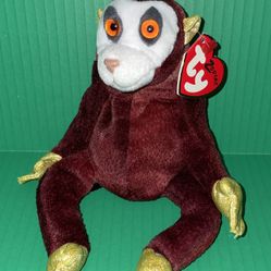 TY Beanie Babies Monkey with Tag