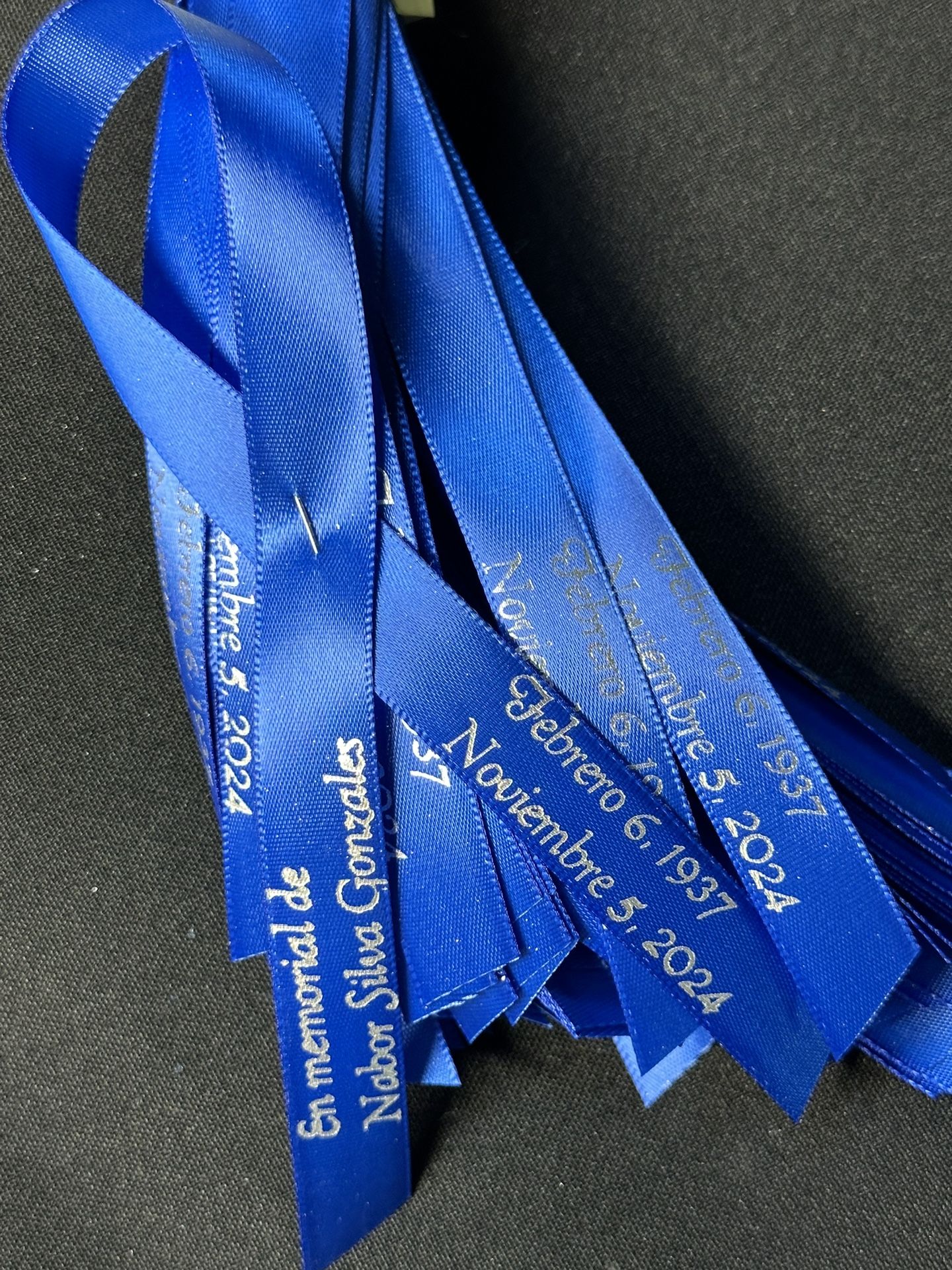 100 Personalize Ribbon(7/8”) / Liston Personalizado