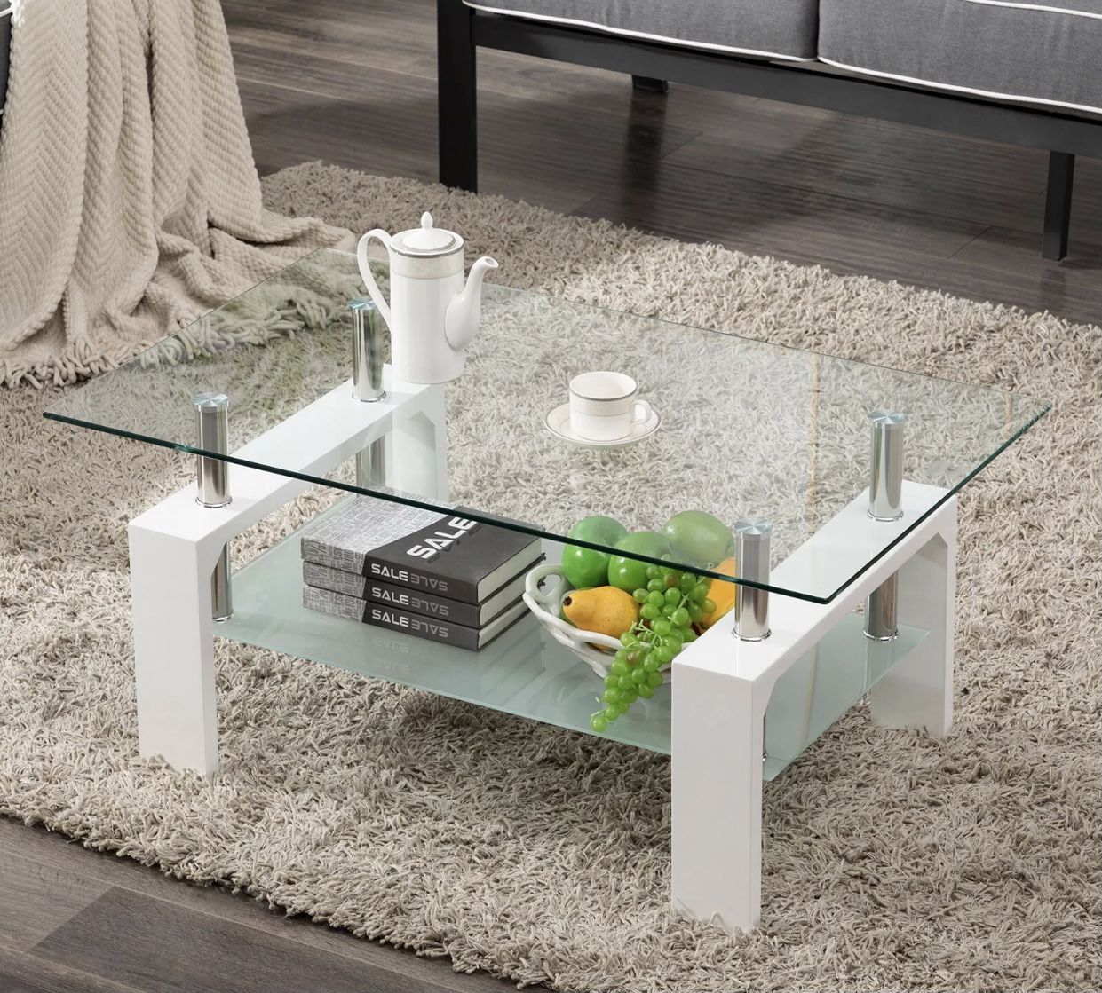 White Coffee Table 