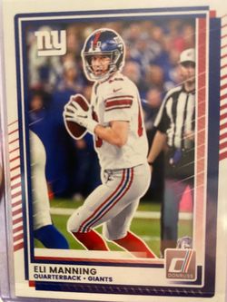 Eli Manning Donruss NY Giants Football Card