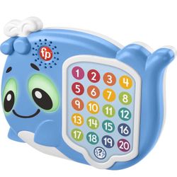 Fisher-Price Toddler Educational Toy Linkimals 1-20 Count & Quiz Whale Activity