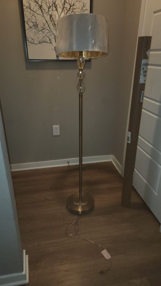 Gold Floor Lamp