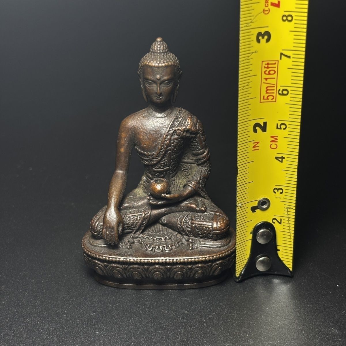 Buddha statue of the Medicine Buddha as a decorative item