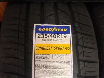 Conquest tires (GOODYEAR)