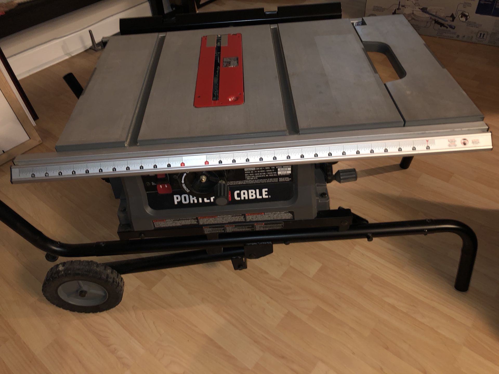 Porter Cable table saw PCB222TS for Sale in Montgomery Village, MD