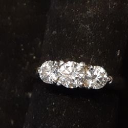 3 Stone Diamond Ring