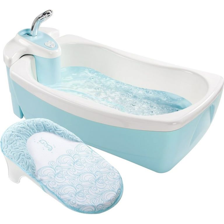 Summer Infant Lil Luxuries Whirlpool Bubbling Spa & Shower (Blue)