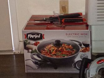Electric pan pot