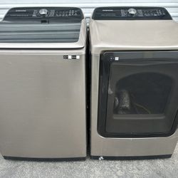 Samsung Super Capacity Washer And Gas Dryer 