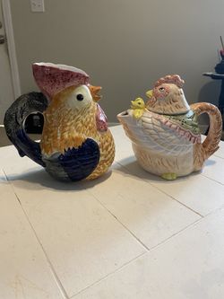 Ceramic Chickens
