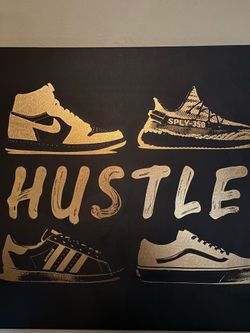 hustle painting big