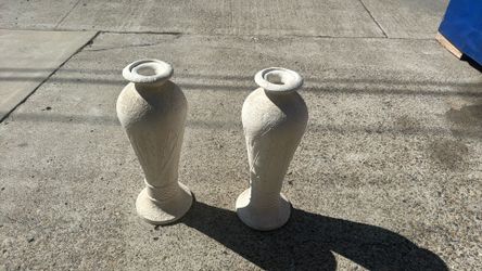 Large Native American Flower Vases $20.00 For The Pair