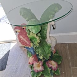 Birds In Paradise Side Table