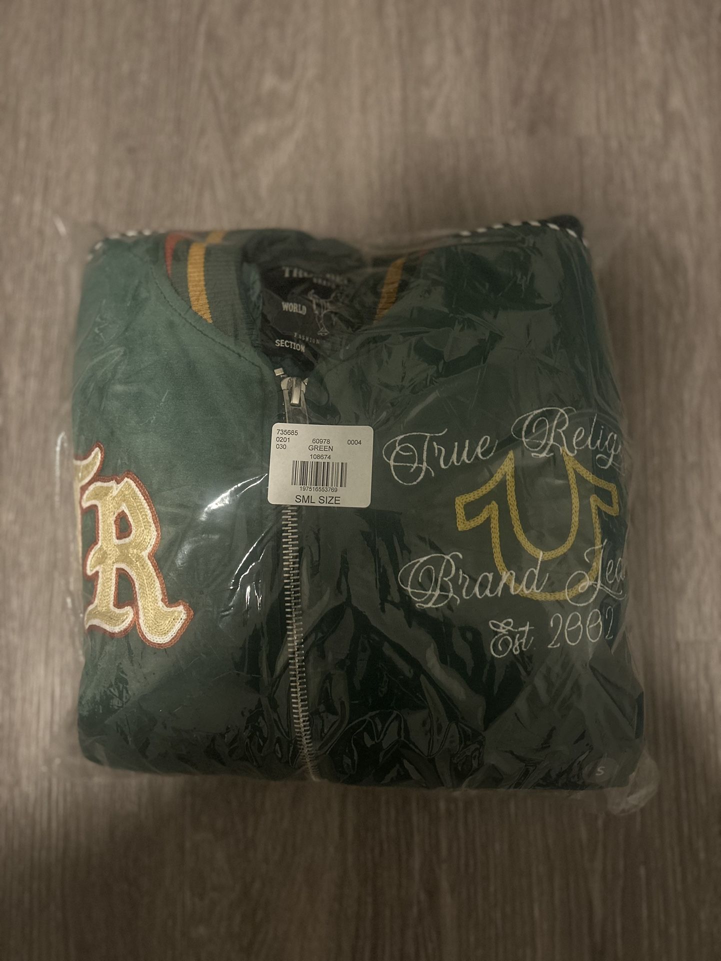 True Religion SML SIZE GREEN
