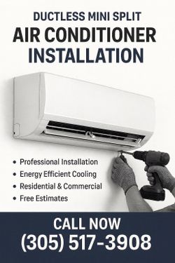 36,000 BTU Ductless Mini Split Air Conditioner Heat Pump Aire Acondicionado