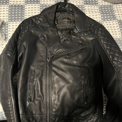 Leather Moto Jacket Express Mens