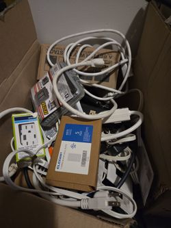 Mixed Electrical Accessories Lot