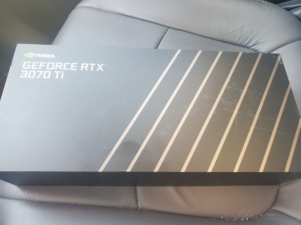 BNIB NVIDIA 3070 TI FE graphics card